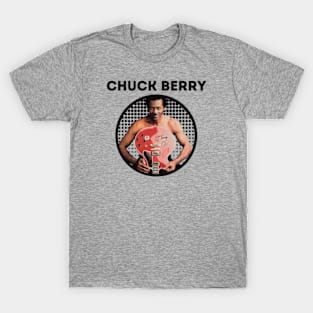 chuck berry ll red guitar T-Shirt